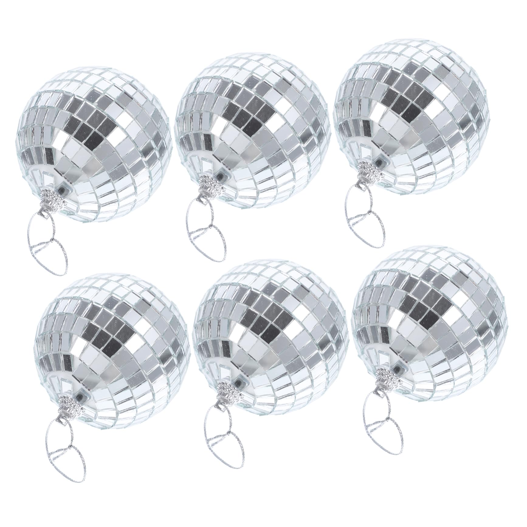 LIFKOME Mosaic Sphere Ornament Set 6 Pieces for Home Party Wedding Mosaic Ball Decor