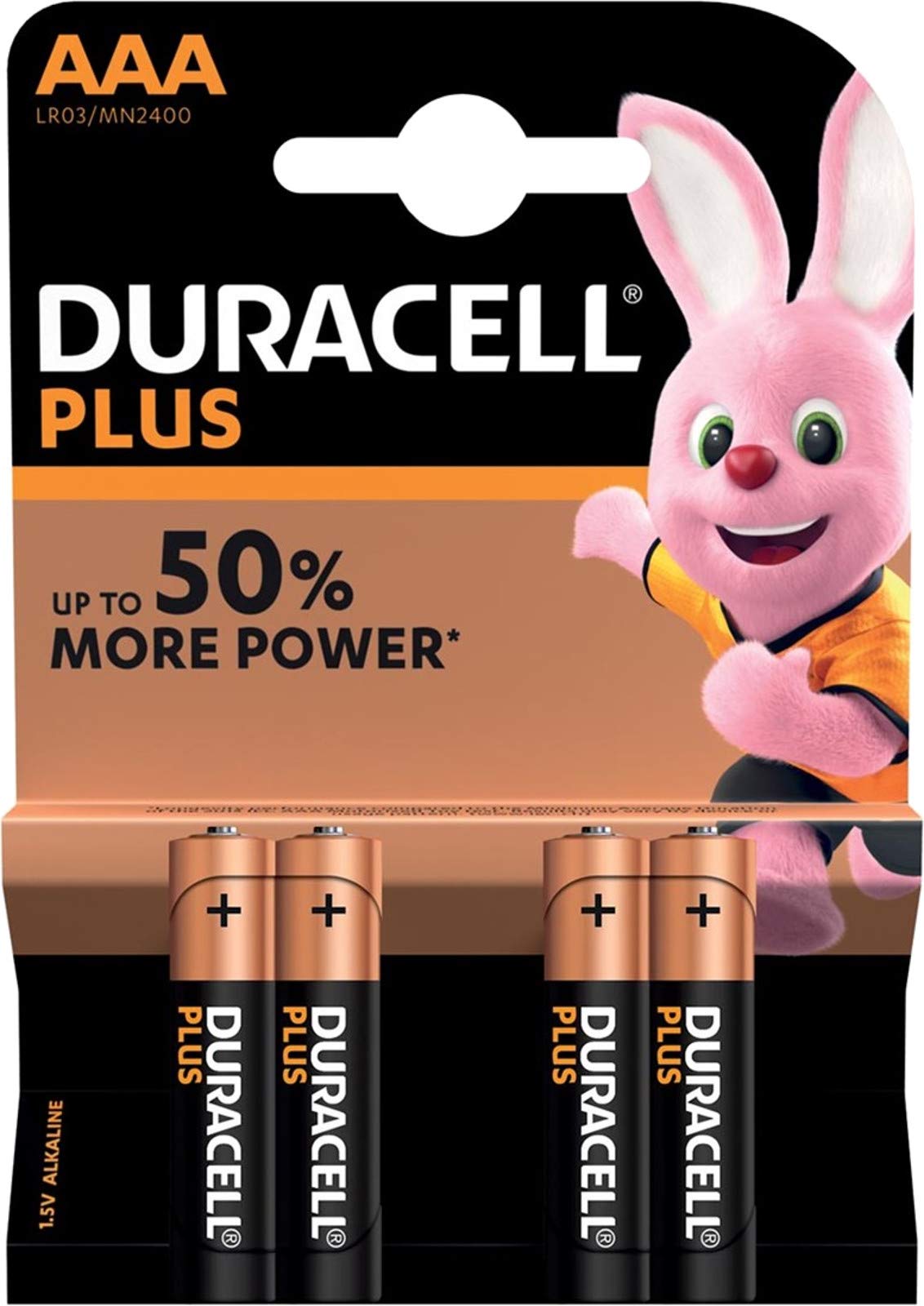Duracell ® Plus Power 10 x 4pc AAA LR03/MN2400