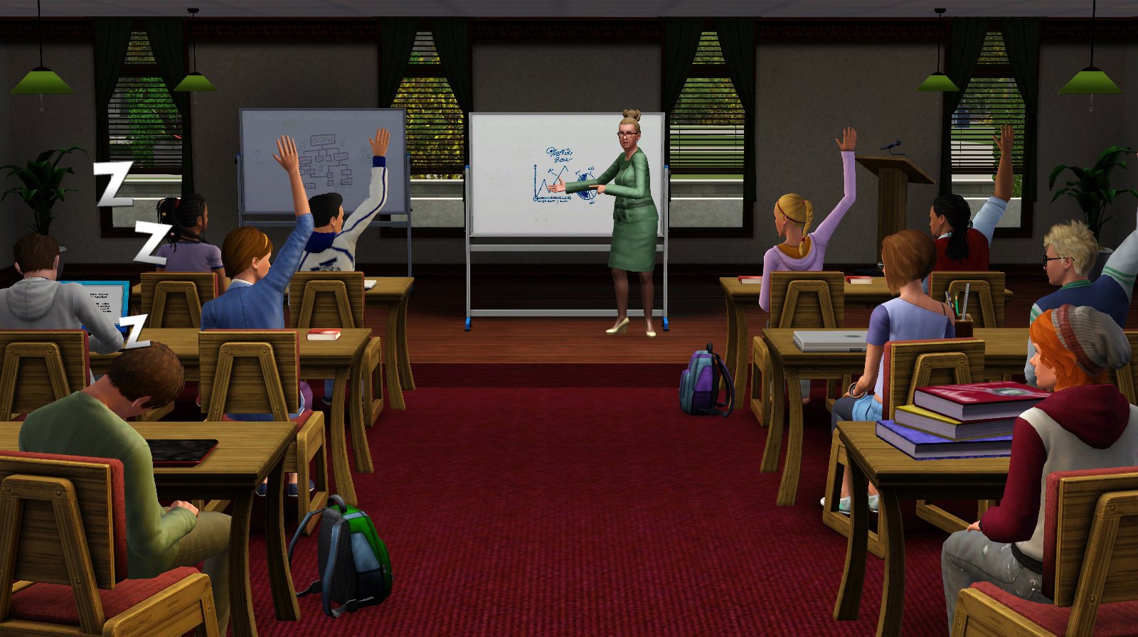 Die Sims 3: Wildes Studentenleben Erweiterungspack [PC/Mac Online Code]