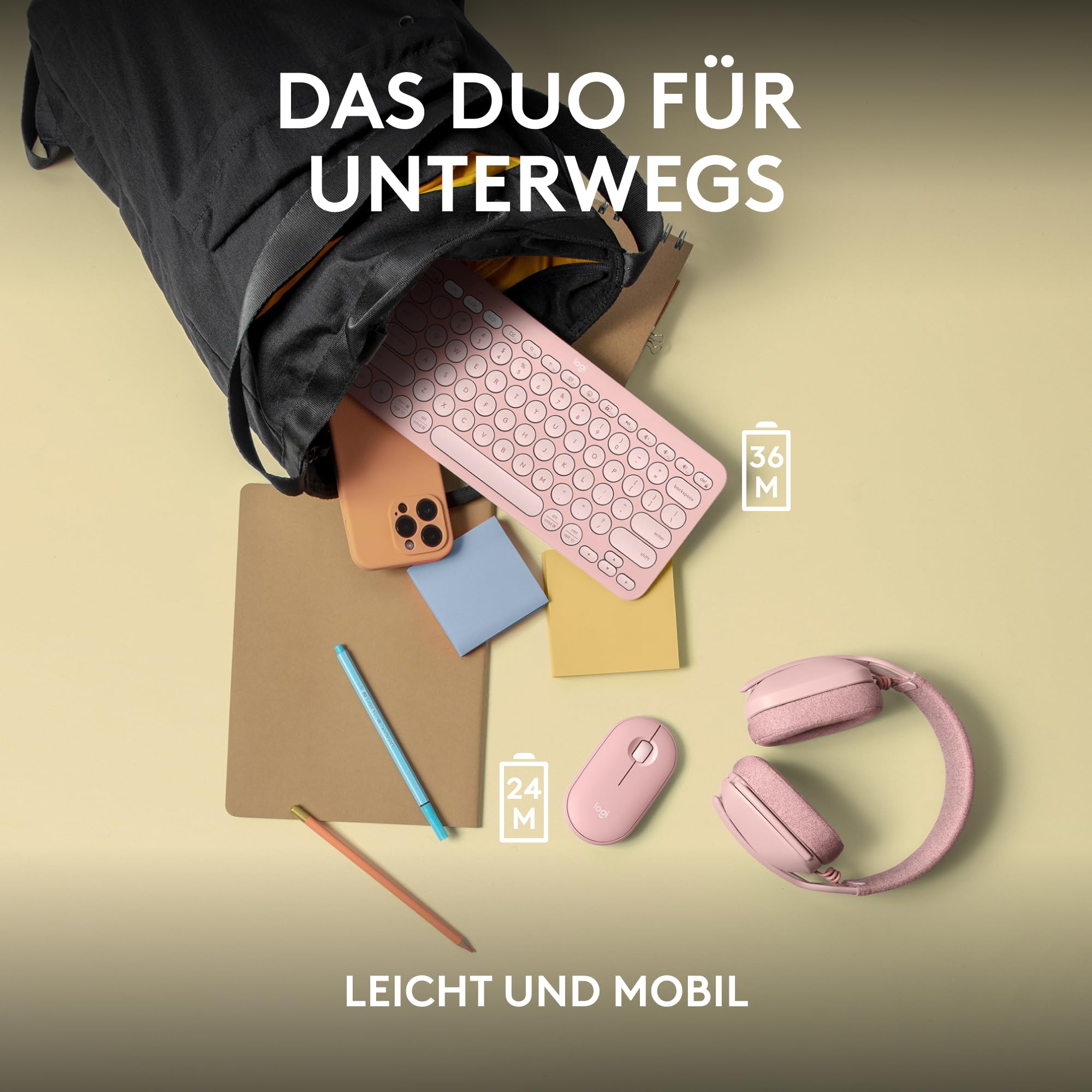 Logitech Pebble 2 Combo DEU QWERTZ