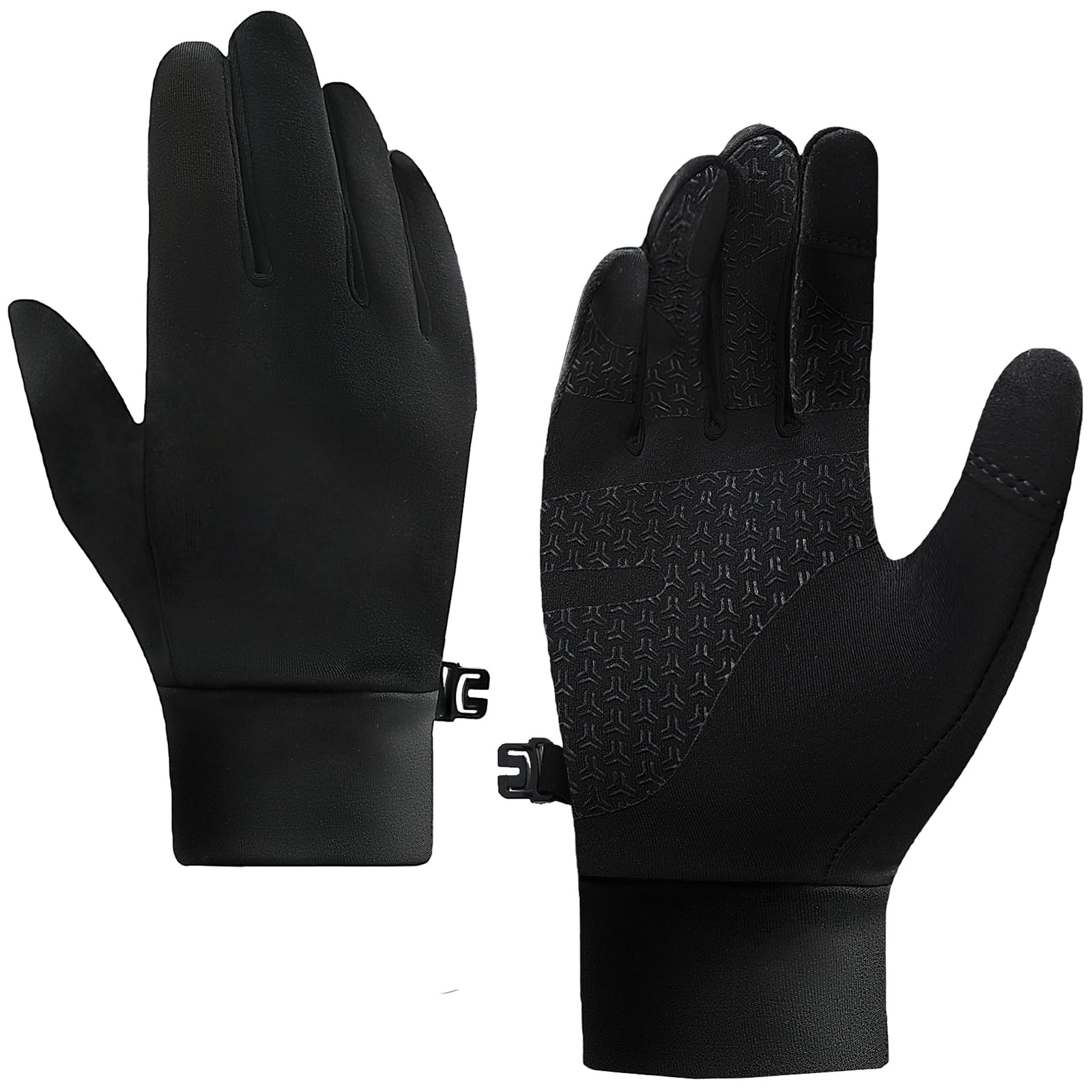 Running Gloves Lightweight Winter Gloves Touchscreen Warm Liner Gloves Men Women for Cycling Biking Sports
