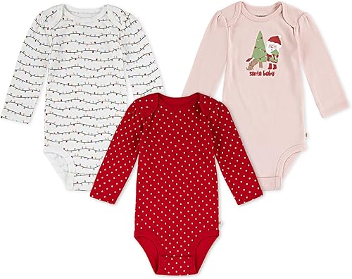 HUGGIES 3-Pack Long Sleeve Bodysuit