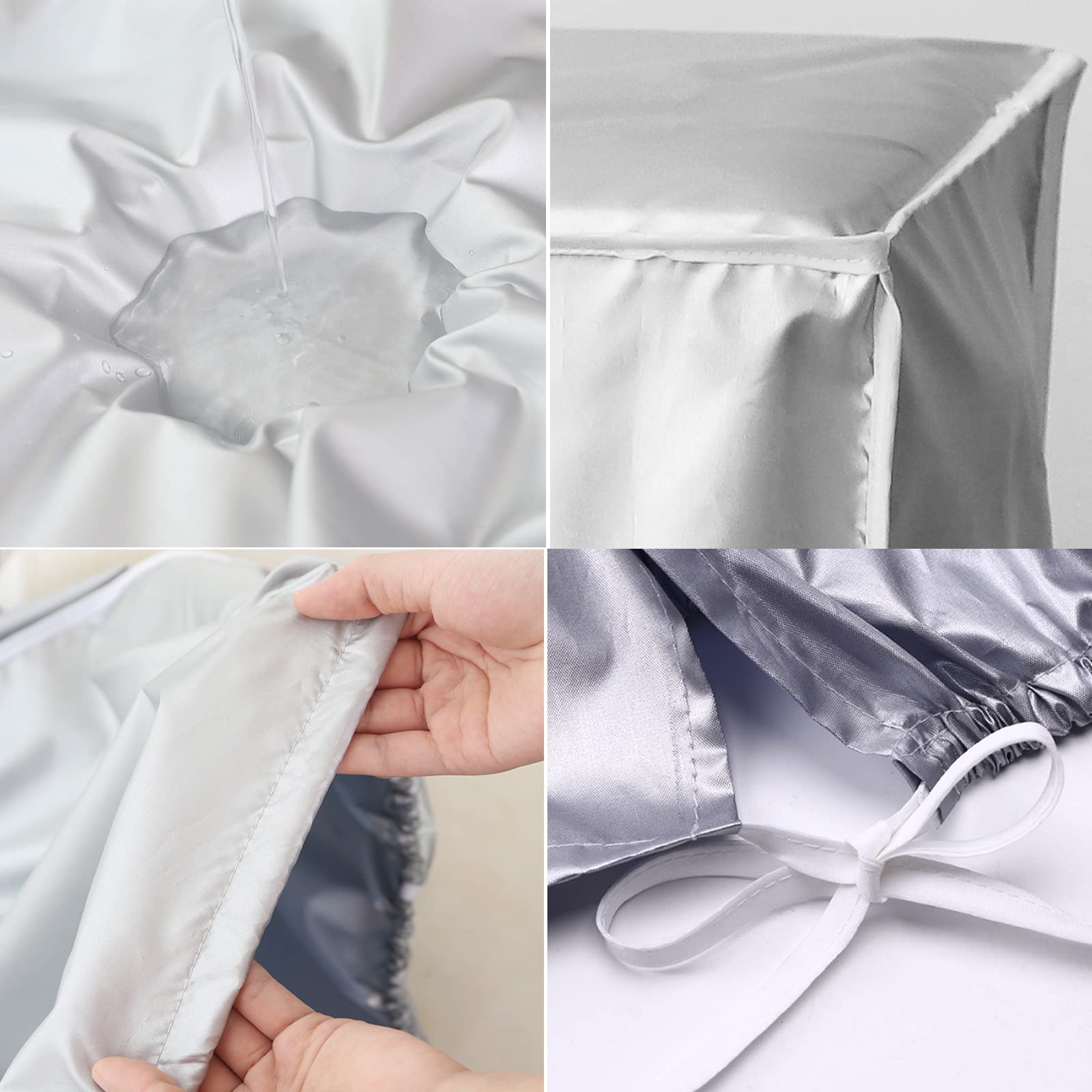 Copertura Condizionatore Esterno - Impermeabile, AntiUV, 86x30x56 Cm, Protezione Annuale - Foto 8