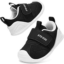 STQ KIDS Lauflernschuhe Baby Flexibel Gangart-Anpassung Atmungsaktiv Barfussschuhe Kinder für Jungen Mädchen 6-24 Monate Weit