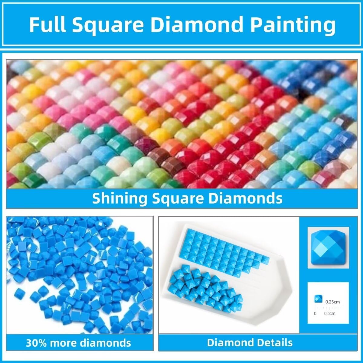 LeiDong Diamond Painting Erwachsene,5D Papagei,Tierdinge Diamant Painting Bilder für Kinder,DIY Diamant Kristall Strass Mosaik Kreuzstich Bastelset für Schlafzimmer Zuhause Dekor (70x200cm) 55F-14531