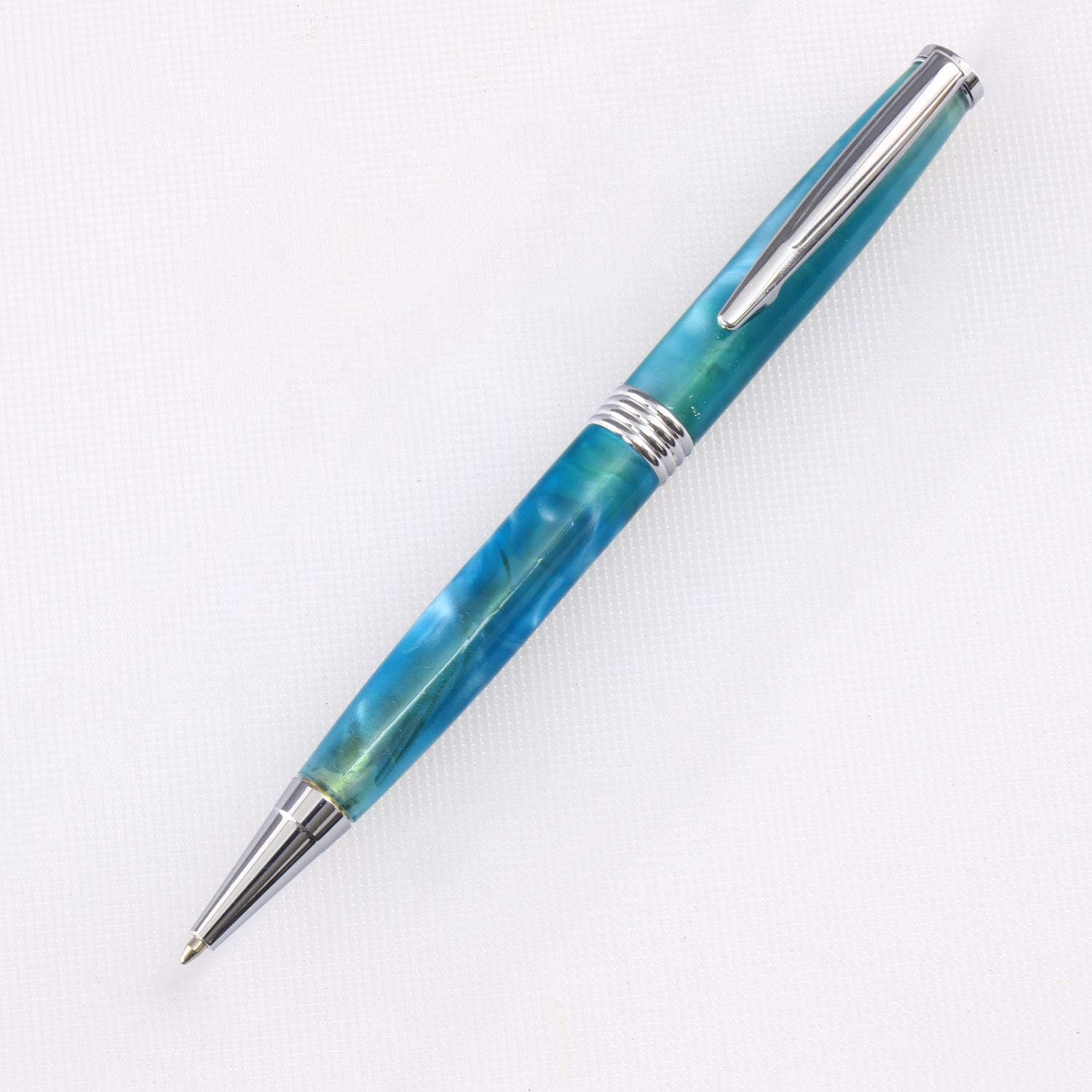 Legacy Woodturning Streamline Pen Kit - Variety, 10 Pack, Includes 2 Gun Metal, 1 each of Chrome, Copper, Gold, Silver, Antique Bronze Polish, Titanium Gold, Black Titanium, Platinum