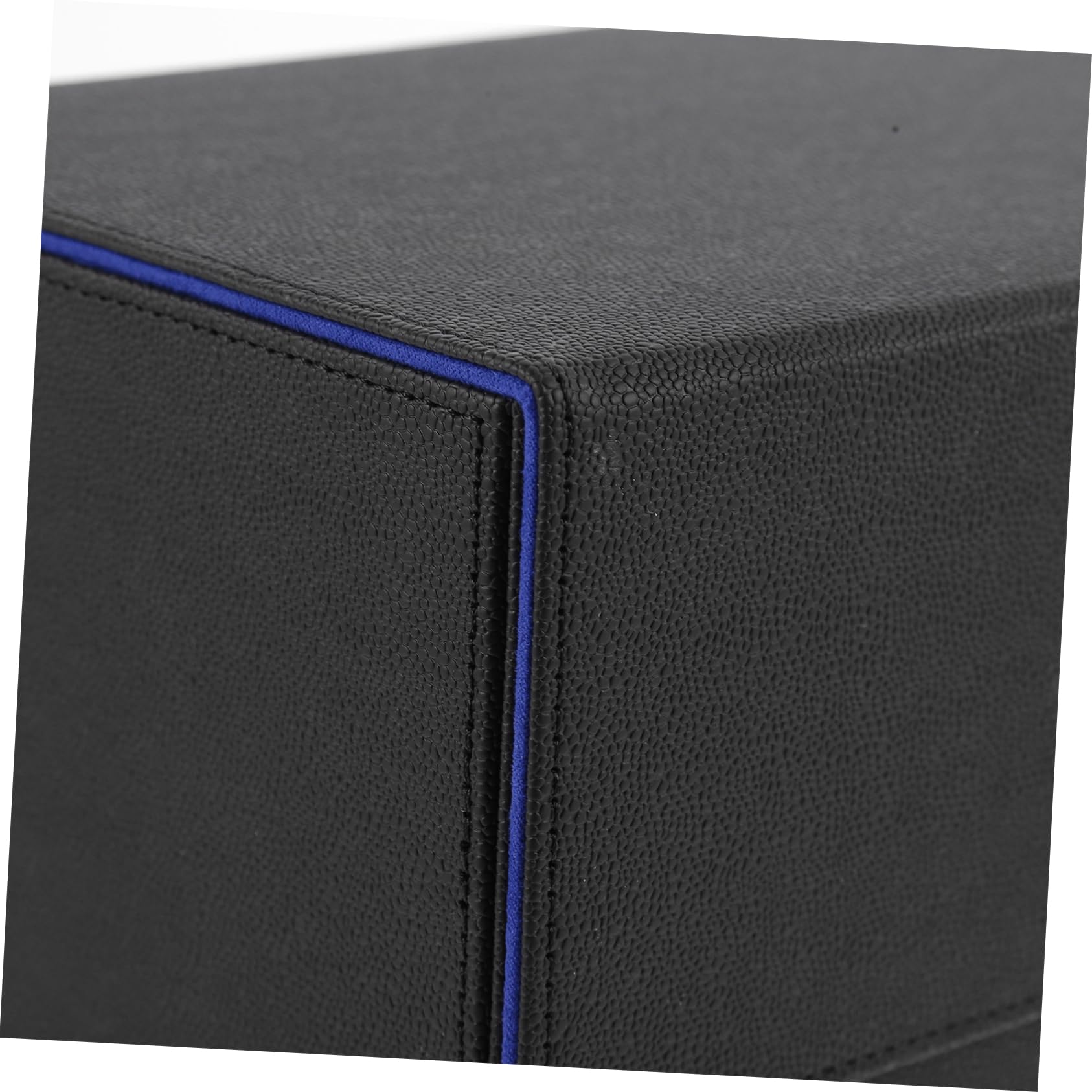 IMIKEYA Scatola Porta Carte da Gioco in Pu Blu, Chiusura Magnetica e Resistente All’usura, Contenitore Elegante per Organizzare Carte e Giochi