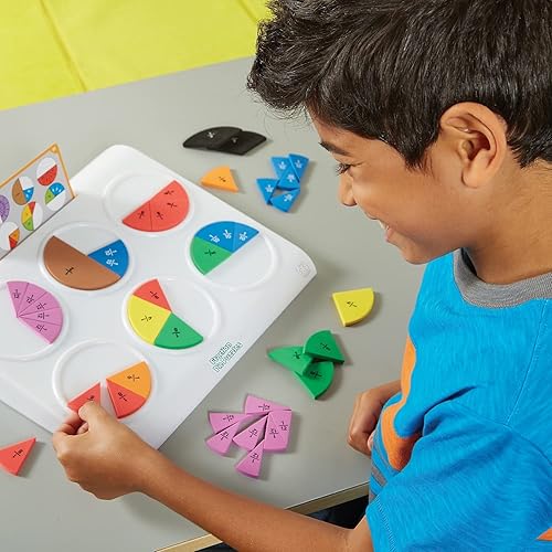 Miniatura 3 de Educational Insights fracción pie Puzzles - Multiple