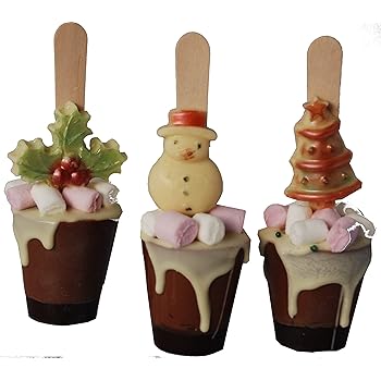 2 Hot Chocolates On A Spoon Milk Chocolate And Marshmallow Amazon Co Uk Grocery