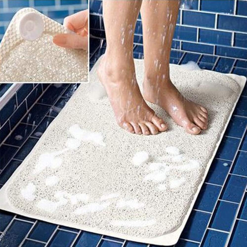 NonSlip Shower Mats Bathtub Mats with Drain Holes Bathtub