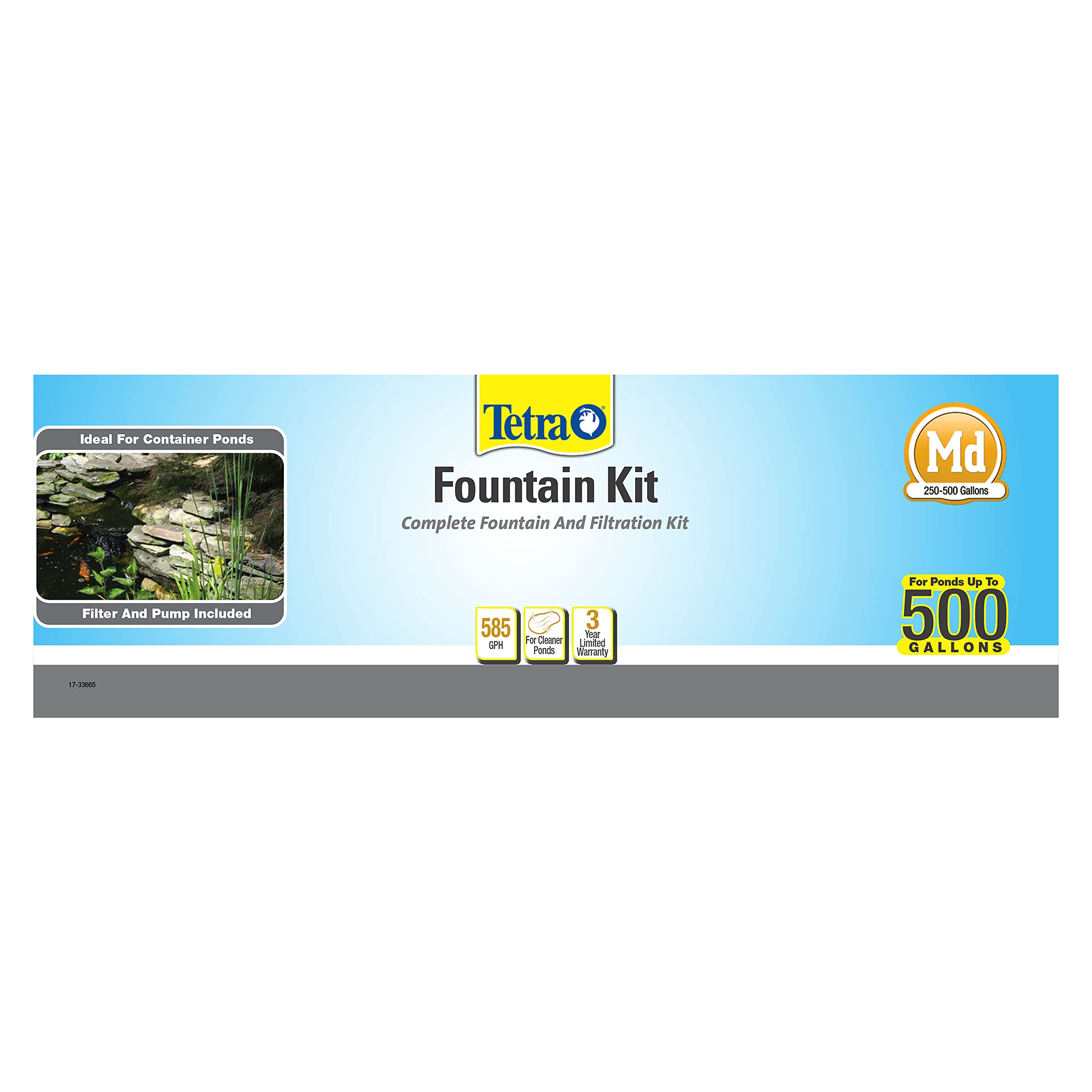 Tetrapond filtración Kit de Fuente
