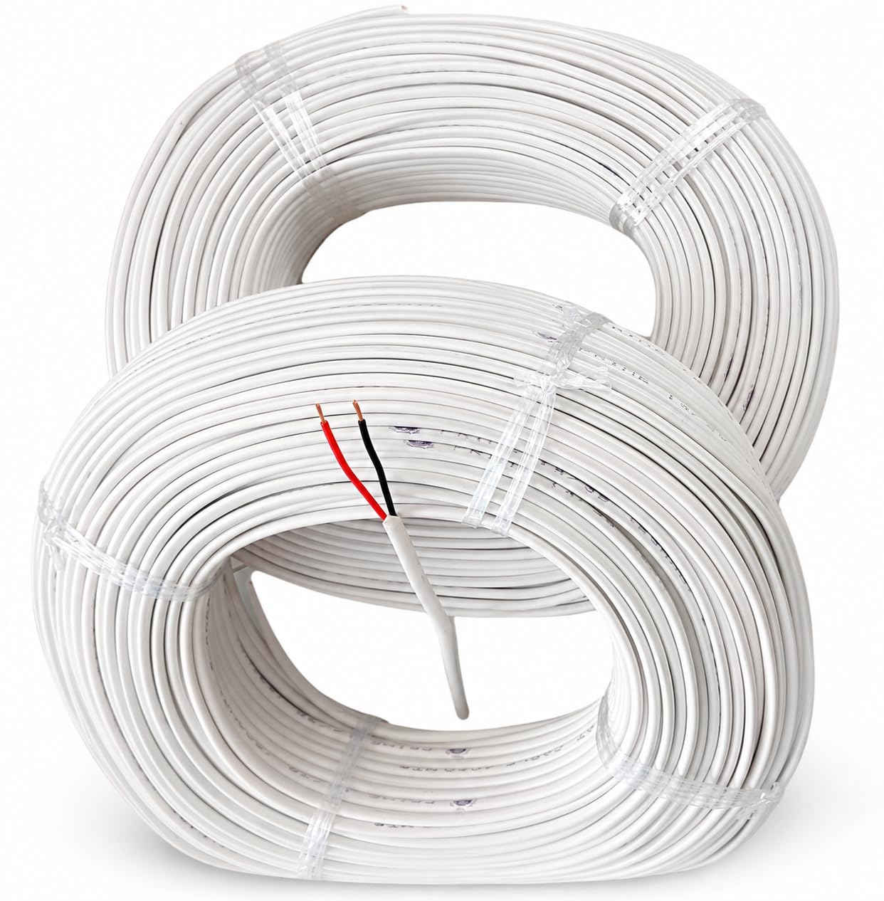 Moonlex Twin Flat 2 core Copper Wire and Cable 0.5 mm, 14/38 useful for domestic and industrial electric connections up to 500W (10 Metres)-picture-28