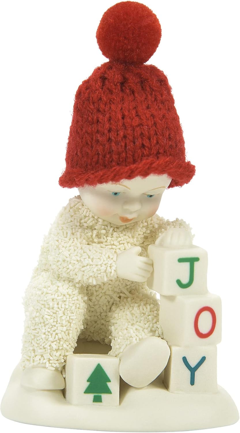 Department 56 Snowbabies Christmas Memories Make Your Own Joy Figurine, 3.82 Inch, Multicolor