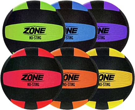 Palos Sports The Zone Soft Touch Volleyballs, Set of 6, Indoor/Outdoor