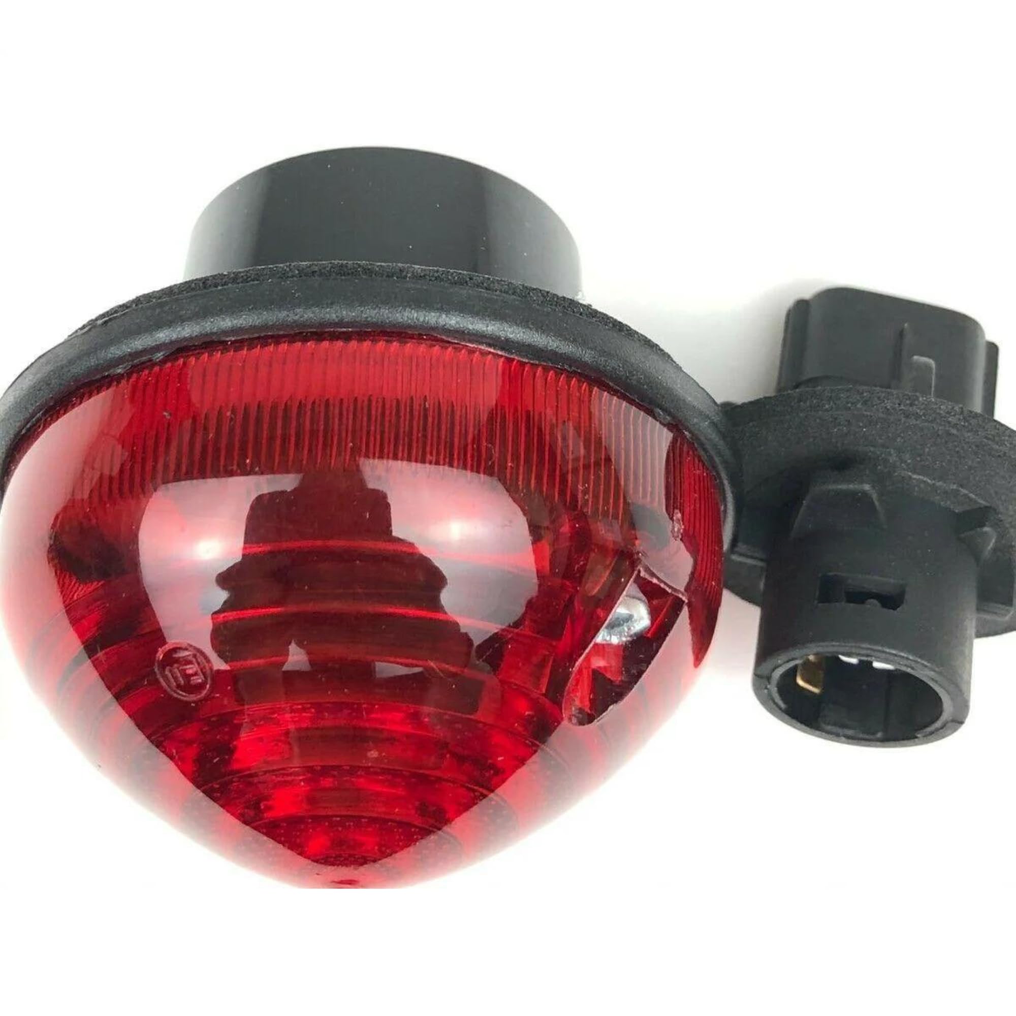 Lampada posteriore di freno compatibile con Land Rover Defender 90 110 130 (1994+) Telaio Nº MA940005+ - OEM AMR6516 XFD100100 - Lente rossa