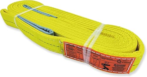 Miniatura 9 de Correas de Elevación de 2 Capas 1" x 4 pies Eslinga de Correa Protector de Árboles Paquete de 2 Correa de Red Resistente Aparejo Mudanza Remolque