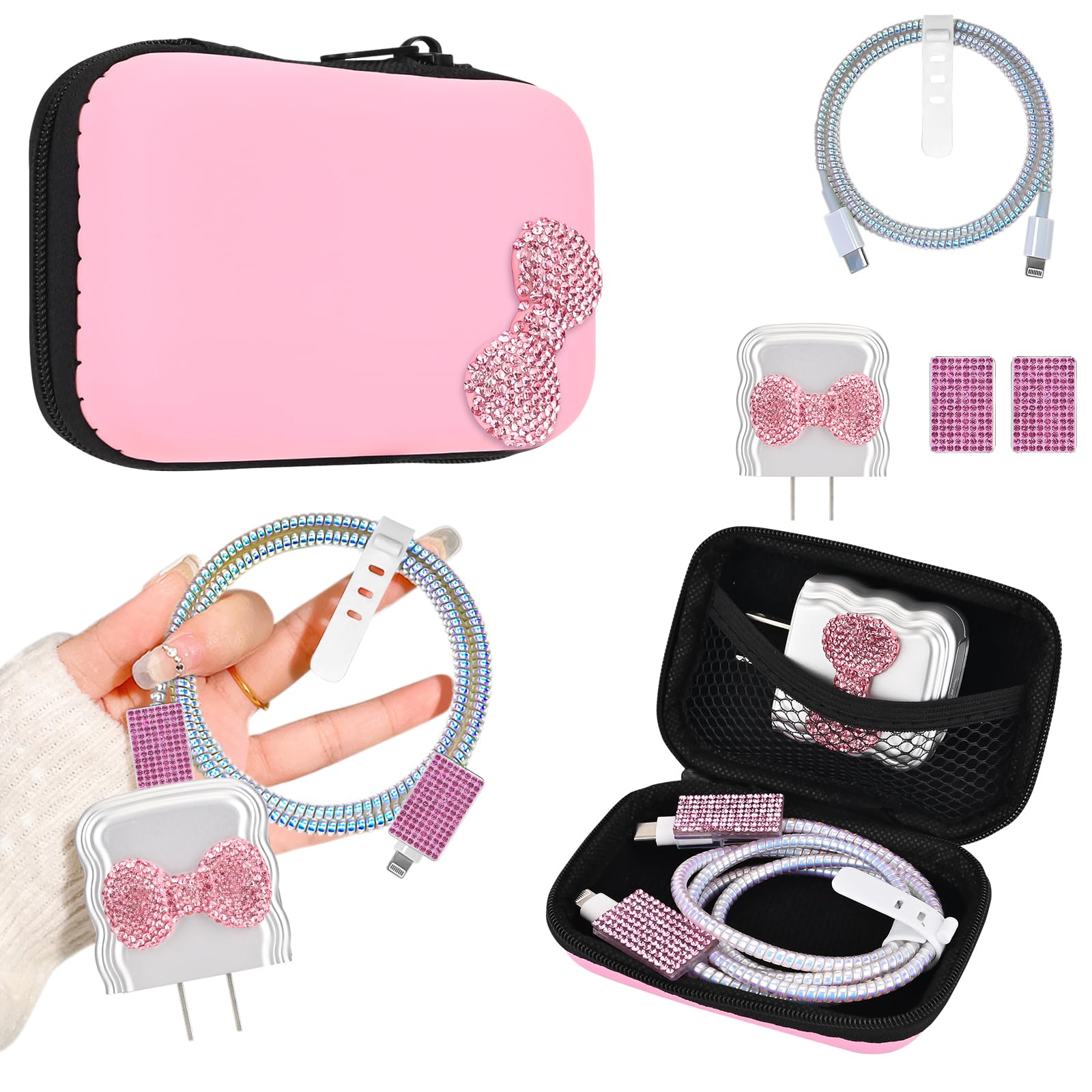 Evita roturas con el protector de cable y organizador USB 8