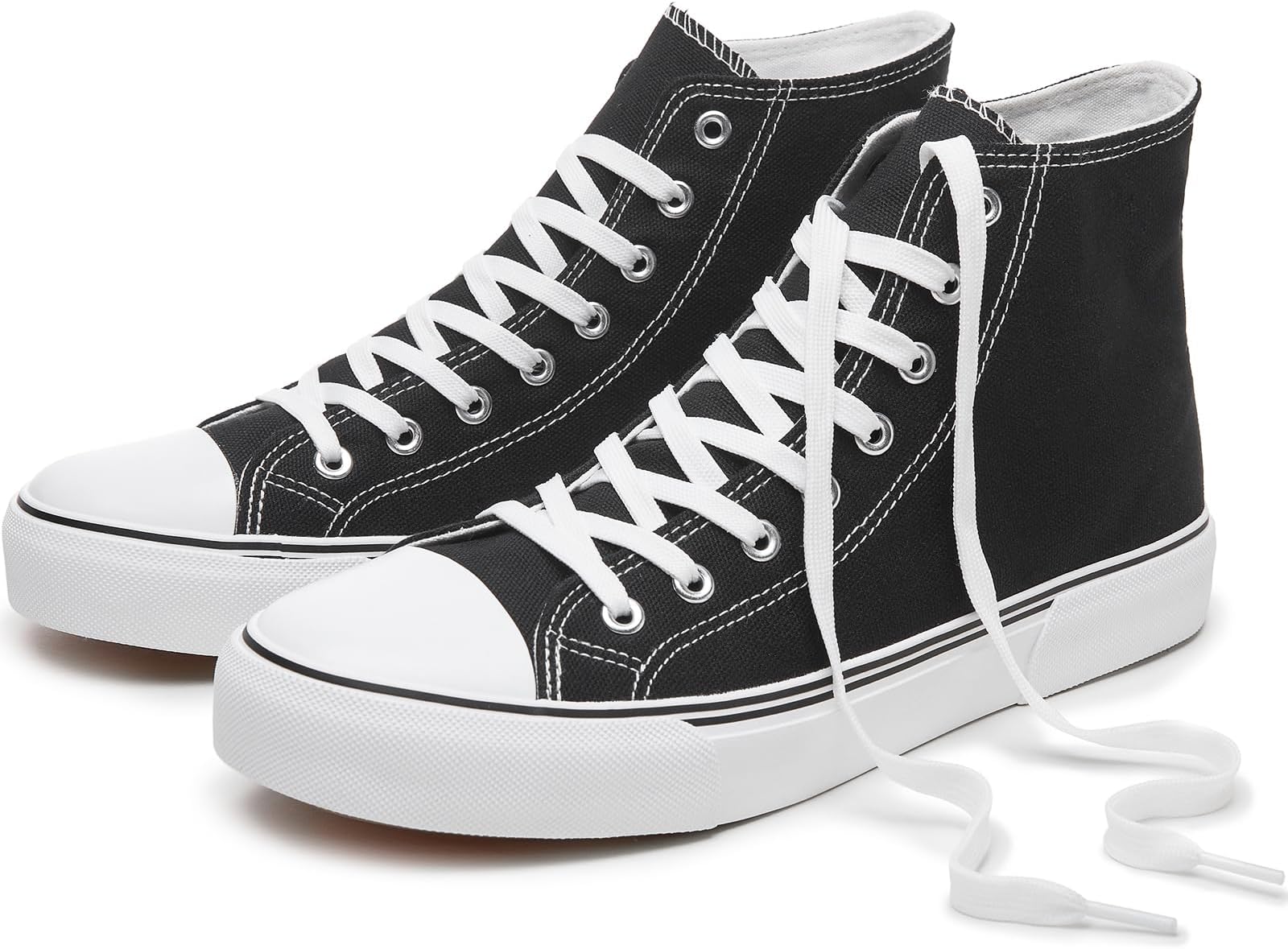 hash bubbieUnisex Fashion High top Sneakers Womens Classic High Tops Canvas Shoes Casual Tennis Shoes for Men