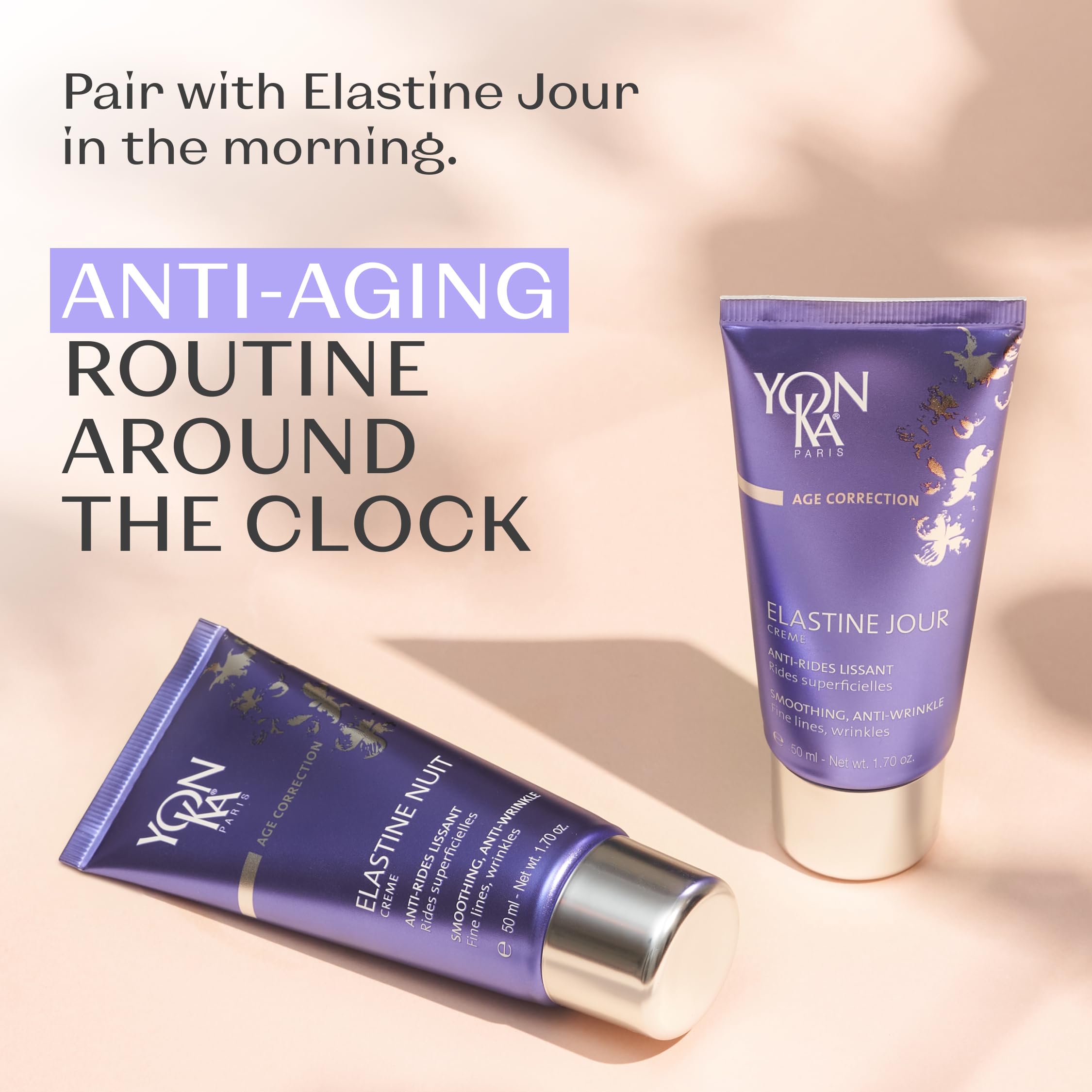 Yon-Ka Elastine Nuit Anti-Wrinkle Night Cream (50ml) Anti Aging