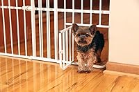 Vista 2 de Reja expandible Lil´ Tuffy con puerta pequeña para mascotas de Carlson Pet Products, Beige