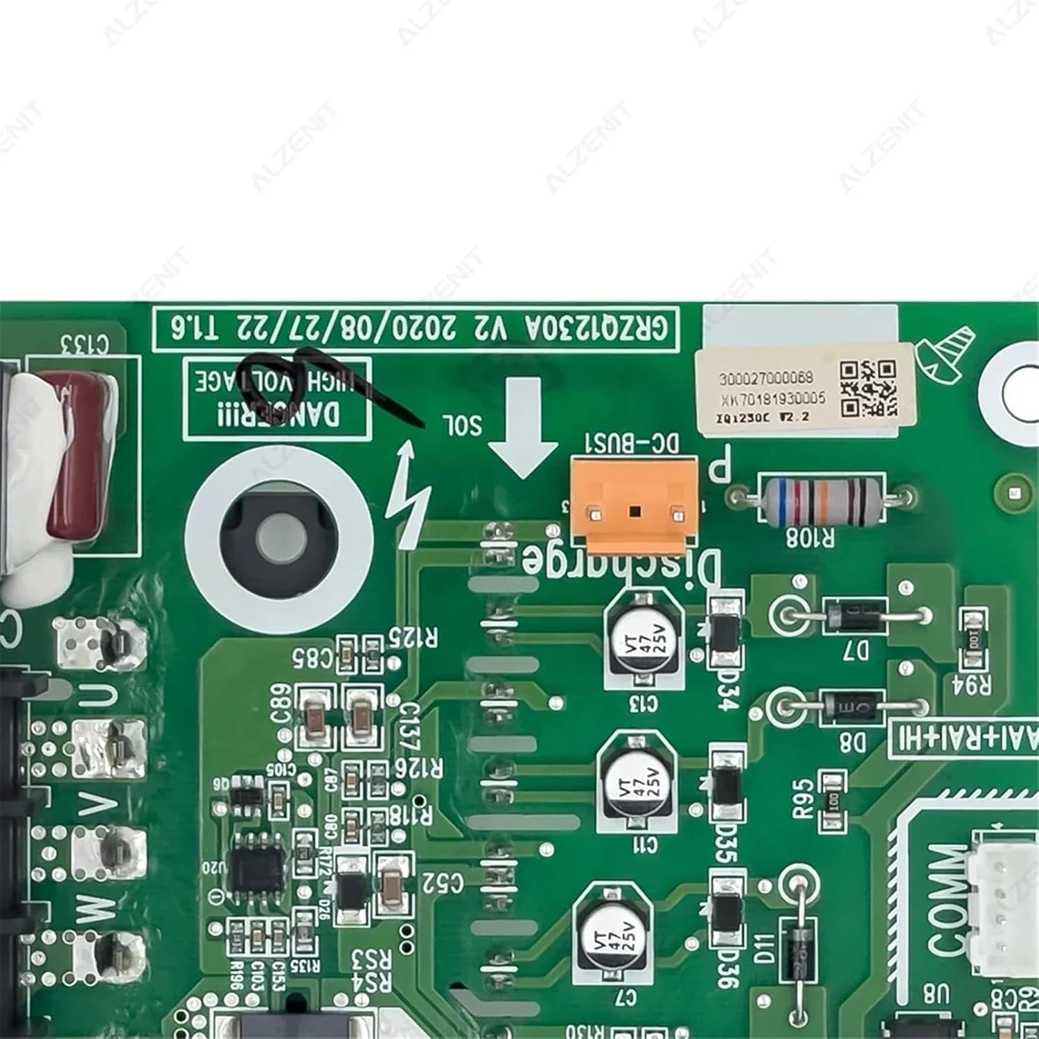 1pcs 300027000068 ZQ1230C Circuit PCB GRZQ1230A Outdoor Unit Control Board Air Conditioner Conditioning Spare Parts