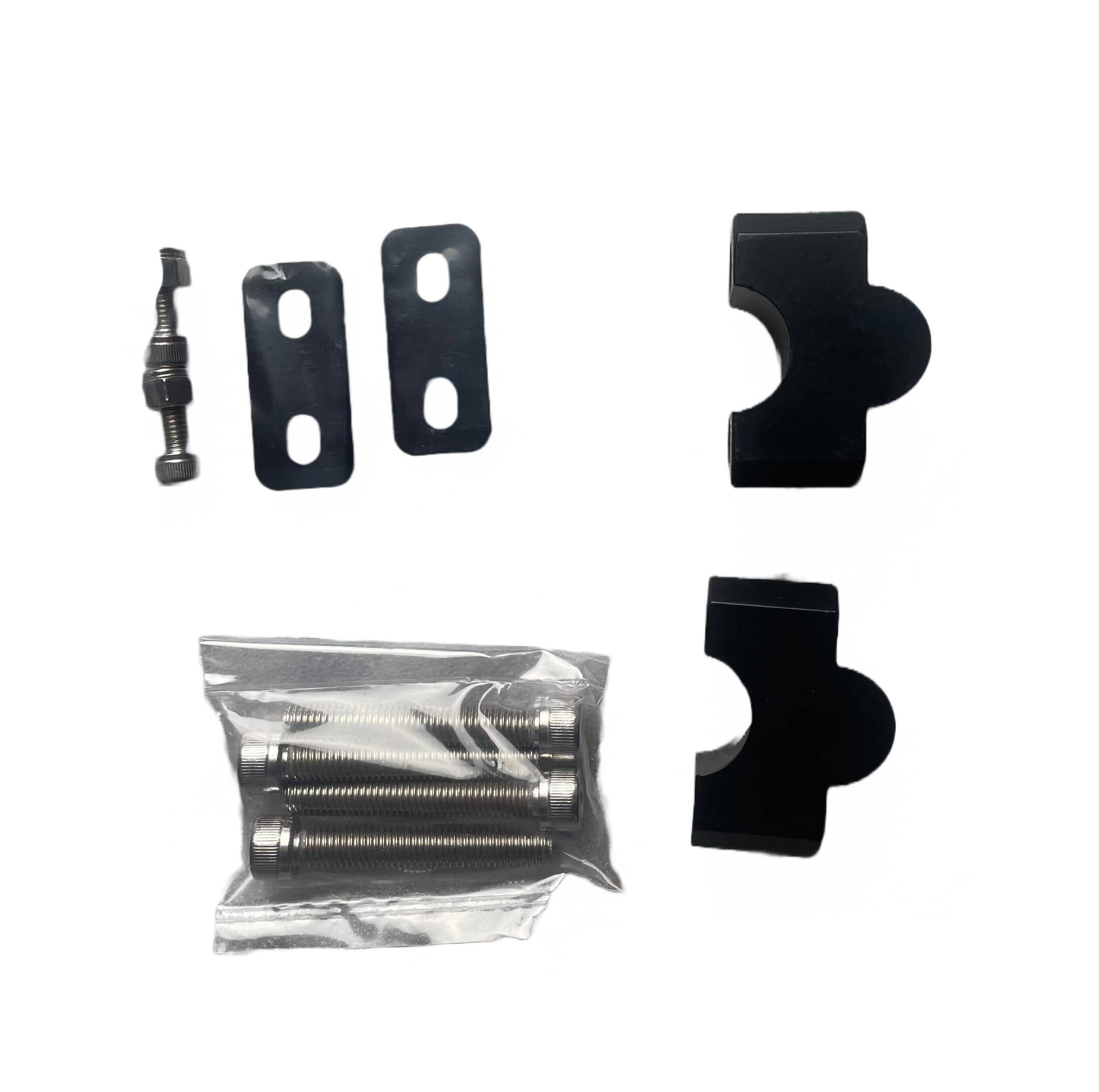 S4-Tech Z900/Z650/Z800 Aluminium Chrome Handlebar Riser Kit