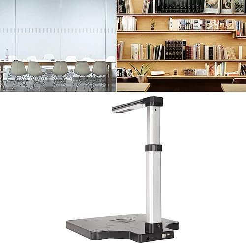 Miniatura 5 de Cámara de documentos 3264x2448, escáner de documentos portátil A3 de 8 MP, escáner de cámara plegable con tecnología OCR, 4 luces LED, corrección