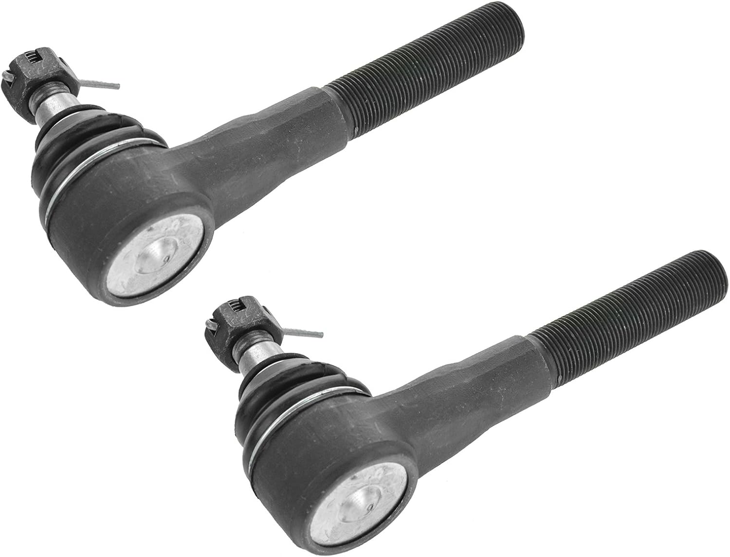 Outer Driver and Passenger Side Tie Rod Set 2 Piece Compatible with 2000-2001 Dodge Ram 1500 Rear Wheel Drive 2000-2002 Dodge Ram 2500 Rear Wheel Drive 2000-2002 Dodge Ram 3500 Rear Wheel Drive