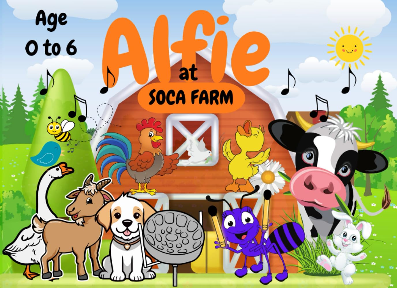 Alfie at Soca Farm: Learn the sounds of animals and the days of the week