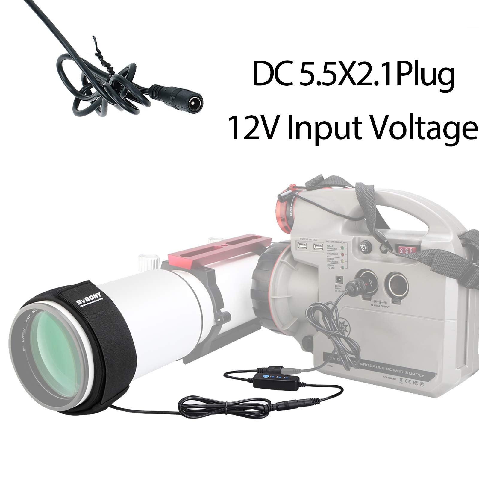 SVBONY Riscaldatore Lente Telescopio - Striscia Antiruggine 12V Per Fotocamere E Osservazione - Foto 7