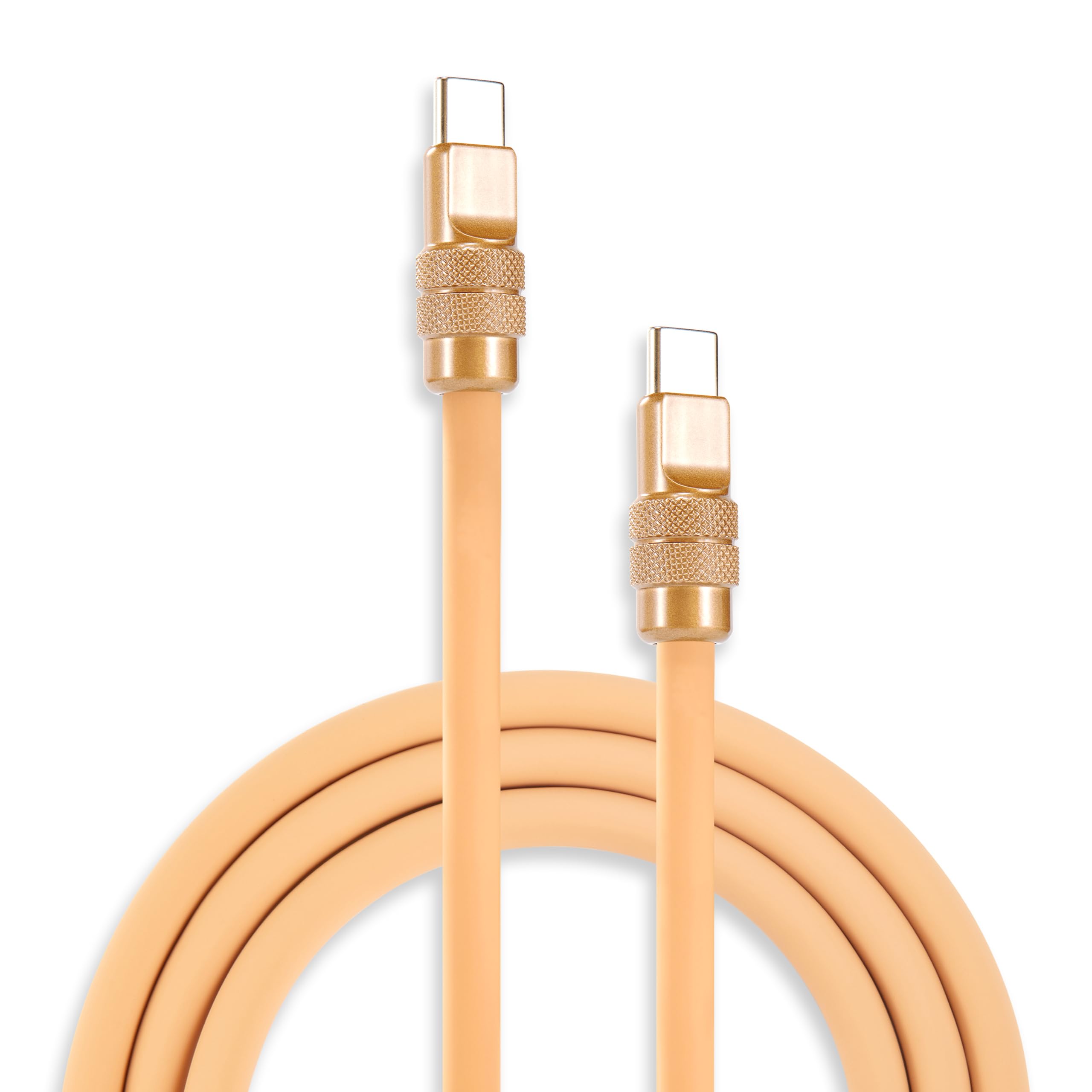 chubbycable Chubby 2.0 USB C 240W Fast Charging Cable Silicone Soft Durable USB C Cable Extra Thick Charger Cord Compatible with iPhone 17-15 Series