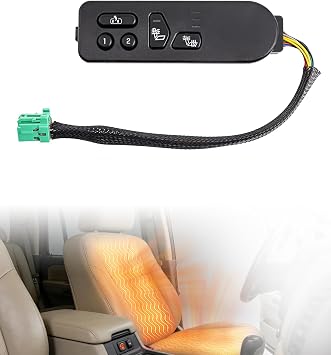 Upgraded Driver Side Seat Heater Switch for Chevy GMC, 15116863