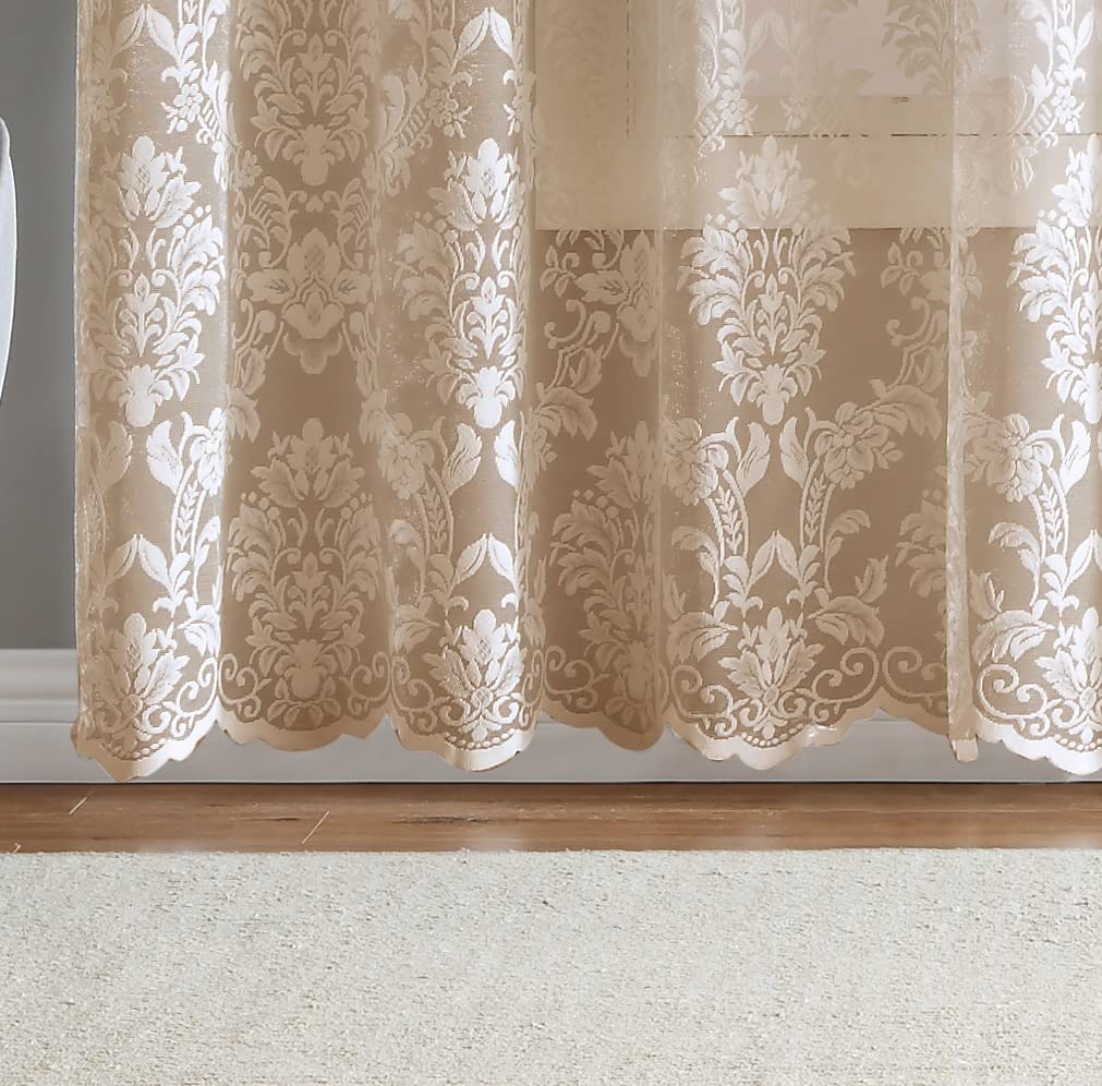 Amazon｜Warm Home Designs 標準長さ 38インチ x 84インチ リネン