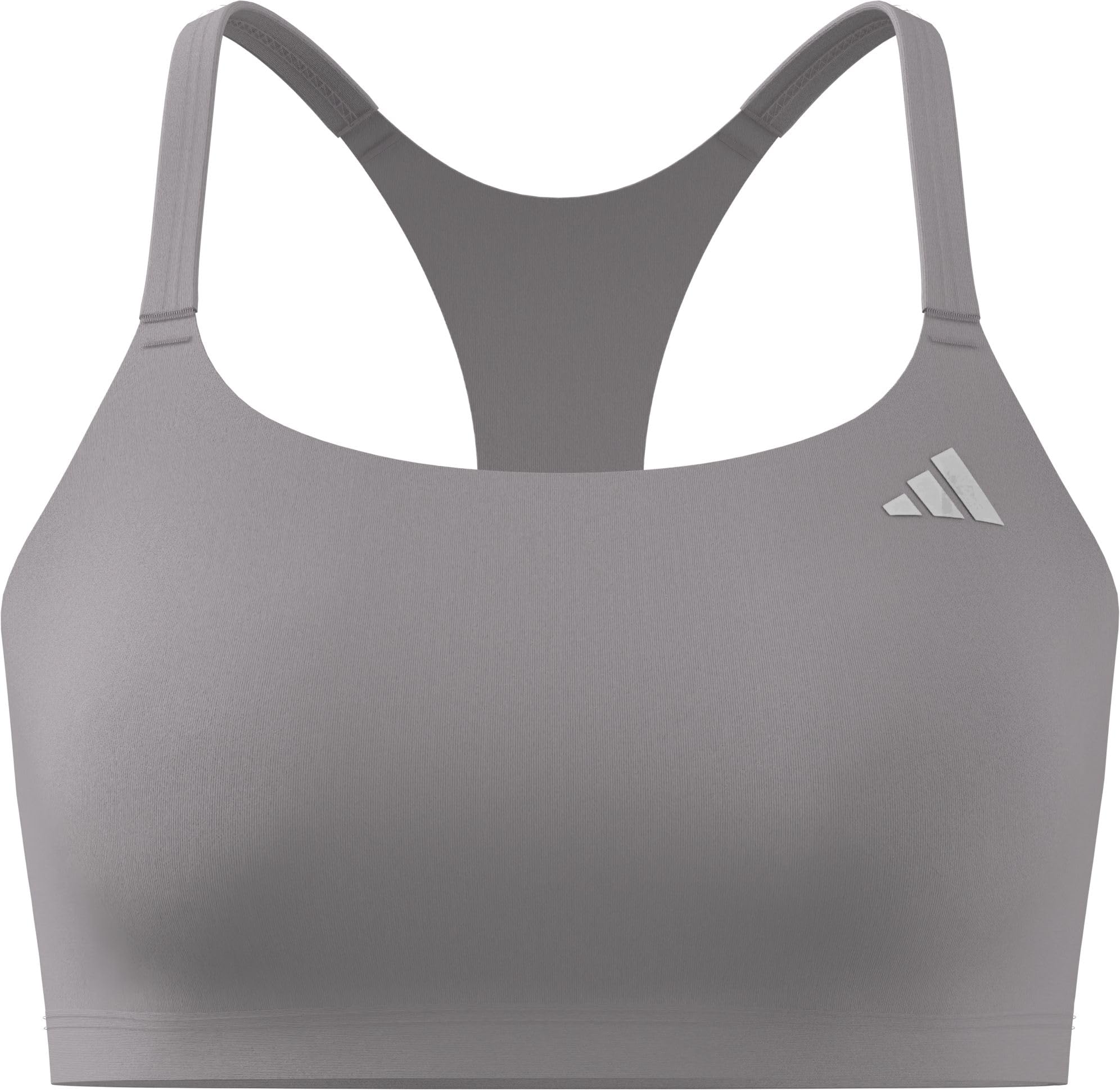 adidas Women's Optime Essentials Workout Light Support Bra, ice Purple, XS