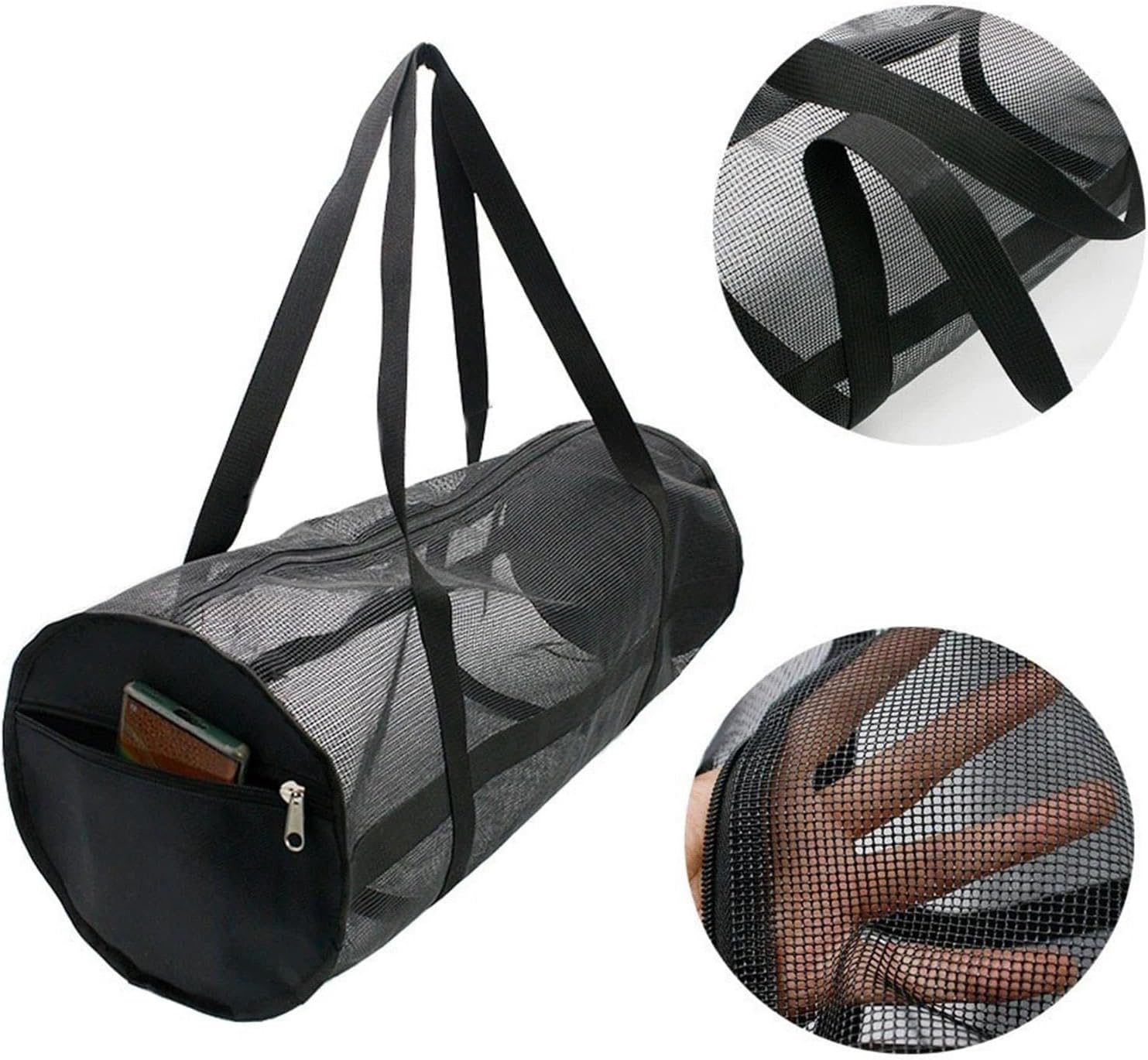 Scuba Bag Swim Gear Bag | Duffle with Zipper Shoulder Strap for Gym Sports Pool Travel Fishing Laundry Snorkeling Swimming Beach Diving