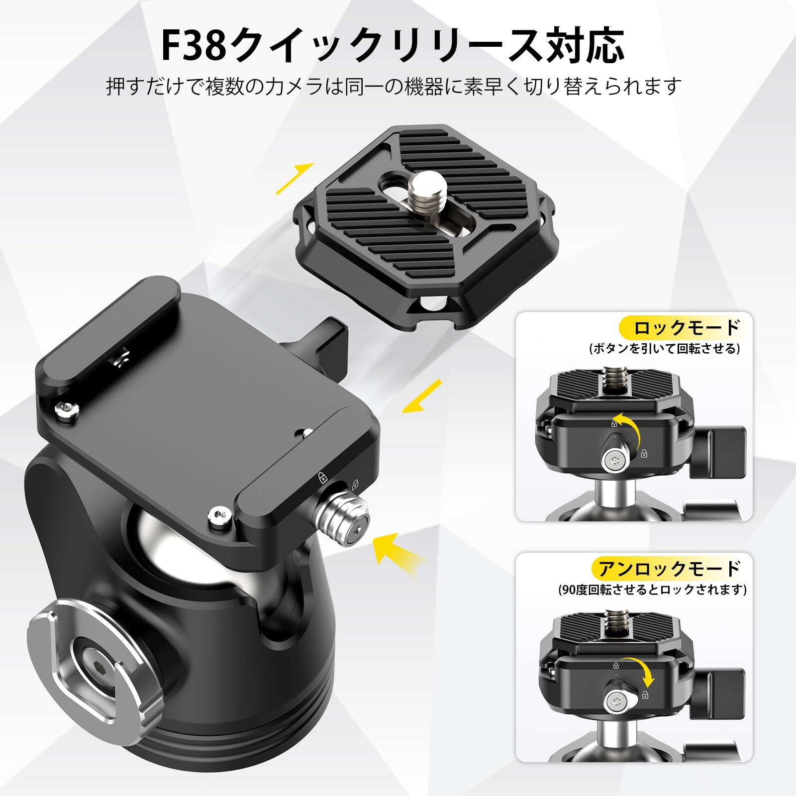 Amazon.co.jp: Ulanzi MT-68 F38 Camera Tripod, Small, Flexible