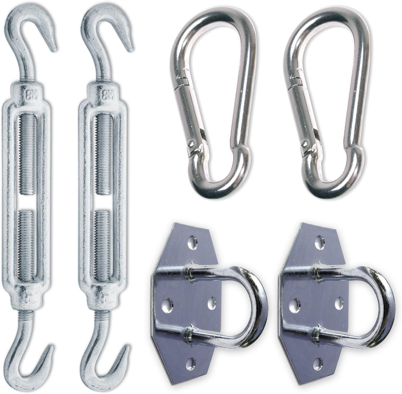 Corasol COR19SET3 Mounting Set No. 3 for 4–Eck Awning-Galvanised