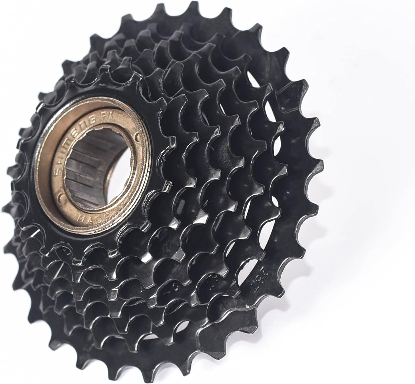 7 Speed Freewheel Bike Sprocket - Premium 14-28 Bicycle Sprocket for Smooth Gear Shifts - Essential Bike Components & Parts, Compatible with 7 Speed Freewheel Systems
