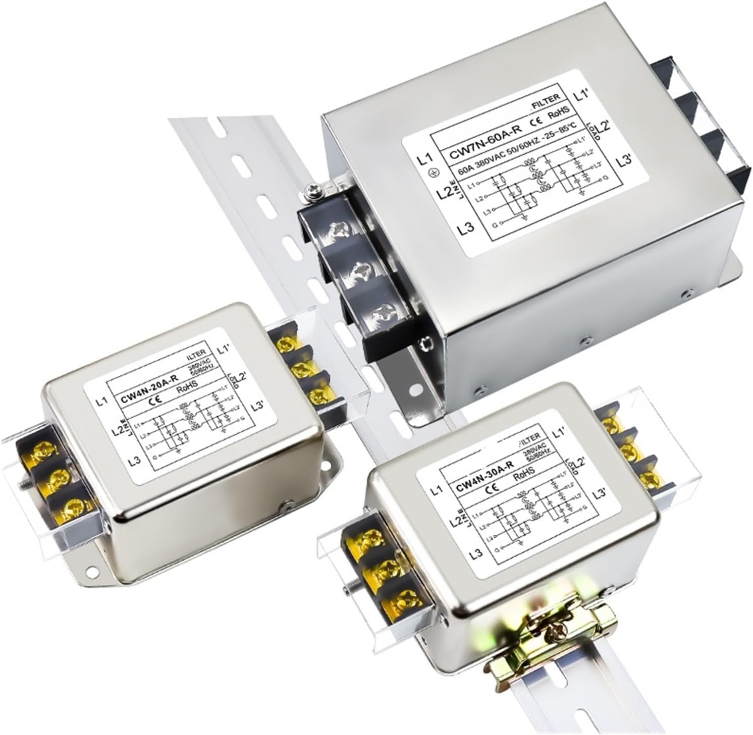 Aexit AC 115 / 250V 20A CW4E-20A-S Ruisonderdrukker