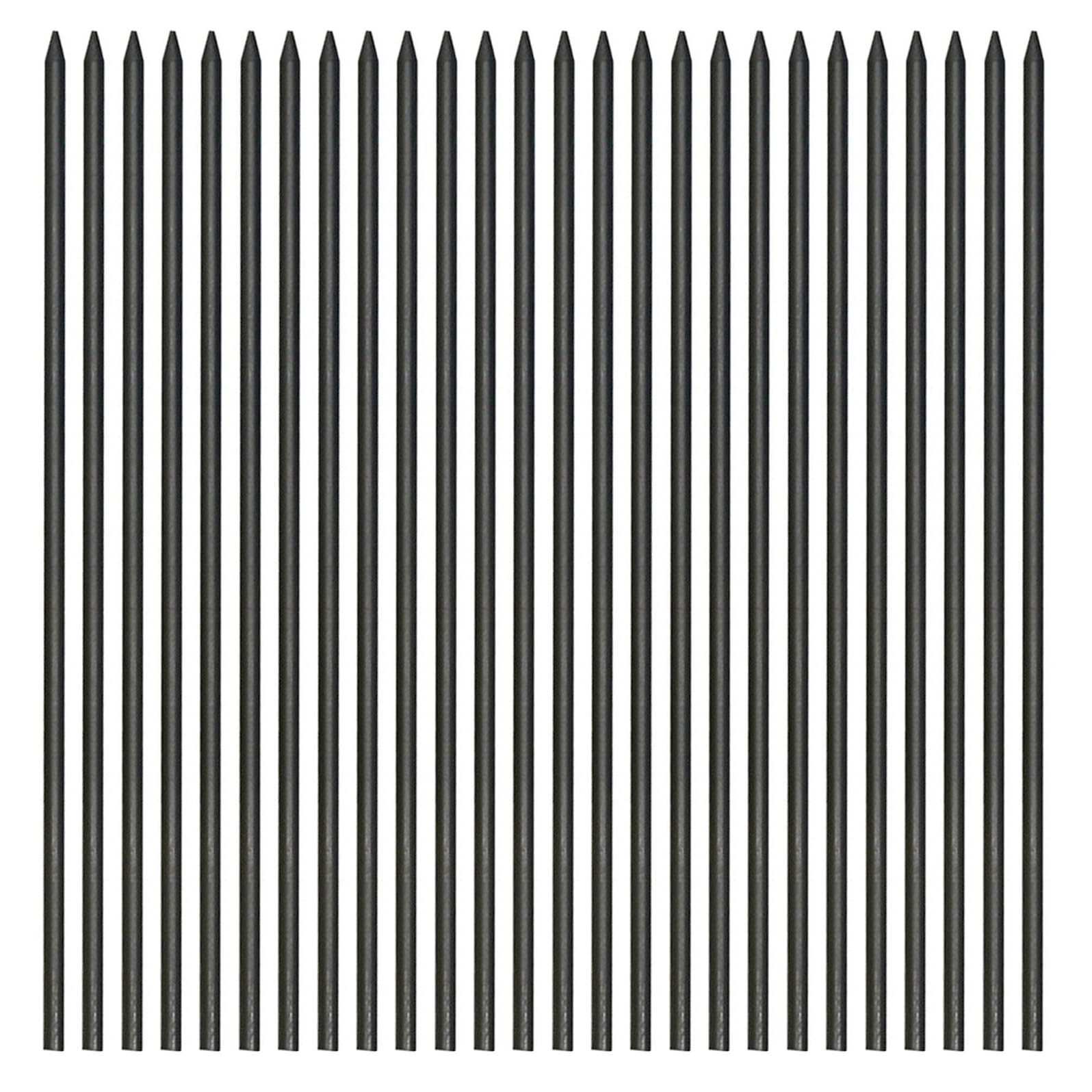 VILLCASE 800 Pezzi Mine Plastico Resistente Nere di Ricambio 2.0mm per Matite Meccaniche Hb Minimizzano Rottura, per Scuola e Disegno