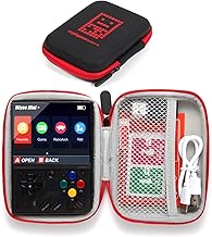 Miyoo Mini Plus Hard EVA Portable Storage Bag for Miyoo 3.5" Game Console, Black