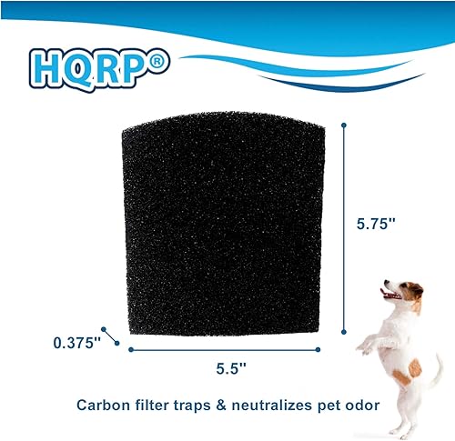 Miniatura 6 de HQRP Paquete de 6 filtros de carbono compatibles con Hamilton Beach Parts # 04290, 04290G, 04291G, 04294G, 04230FS, 04230G, 04234G, se adapta a True