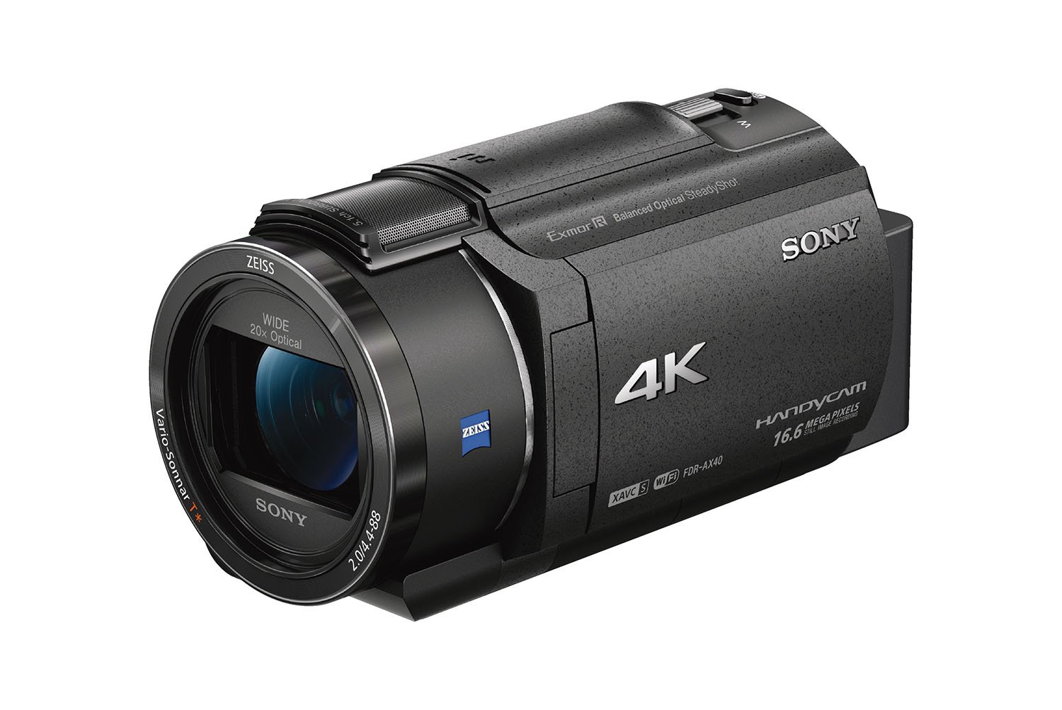 Buy Sony Handycam FDR-AX40 Digital 4K Video Camera Recorder (Black 