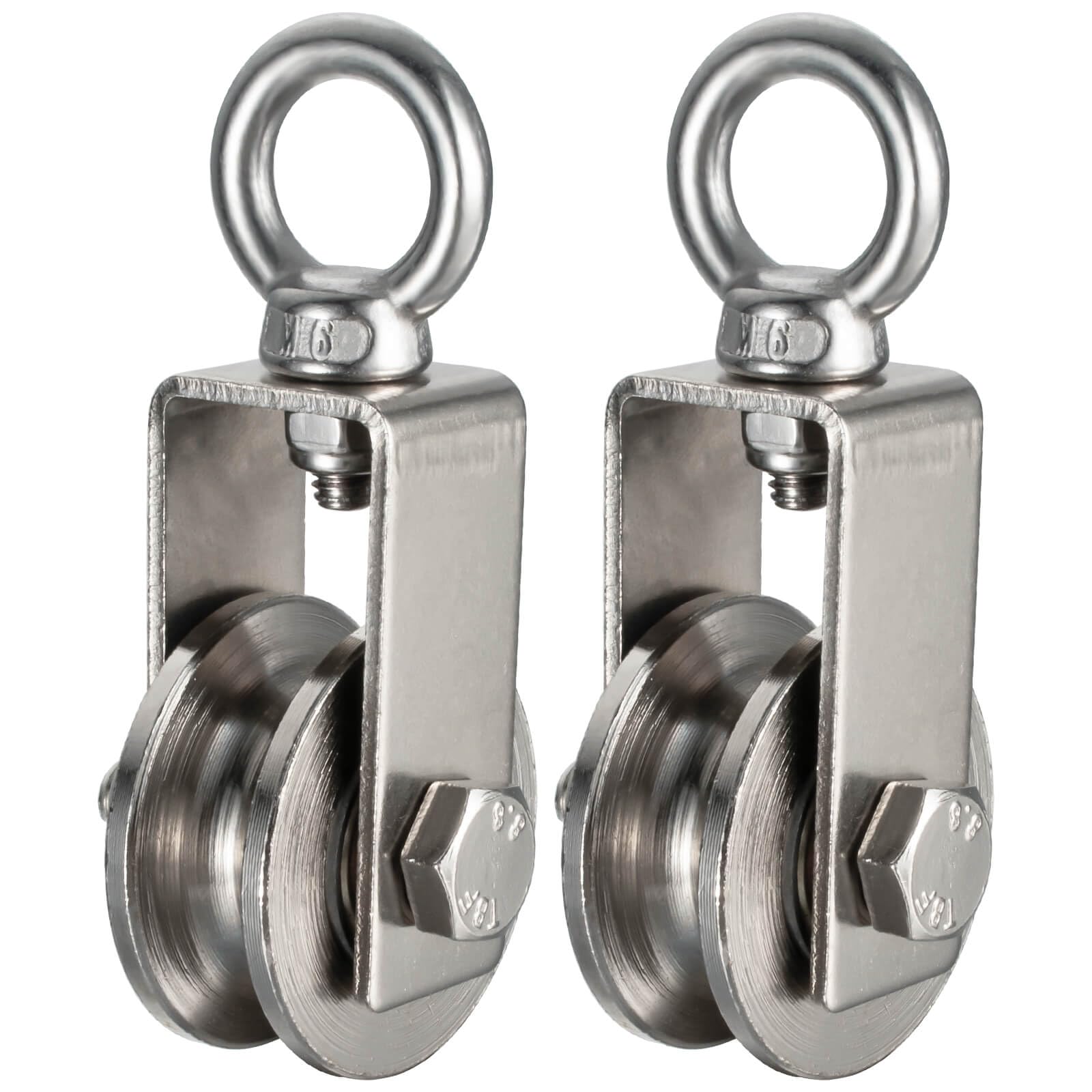 Shinico Cable Pulley Wheel Stainless Steel Bearing Inside Rope Pulley