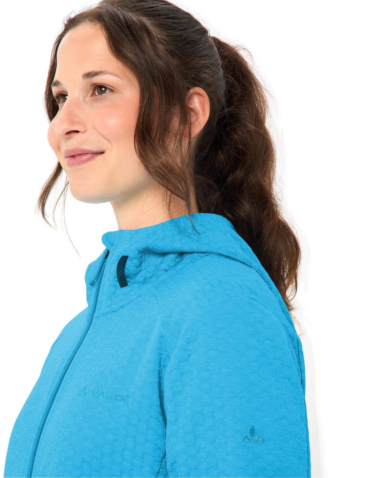 VAUDE Skomer Hiking Hoody, Felpa con Cappuccio Multifunzione in Pile, da Donna, Che Fa Parte del Concetto di circolazione, Calda, Morbida e Traspirante