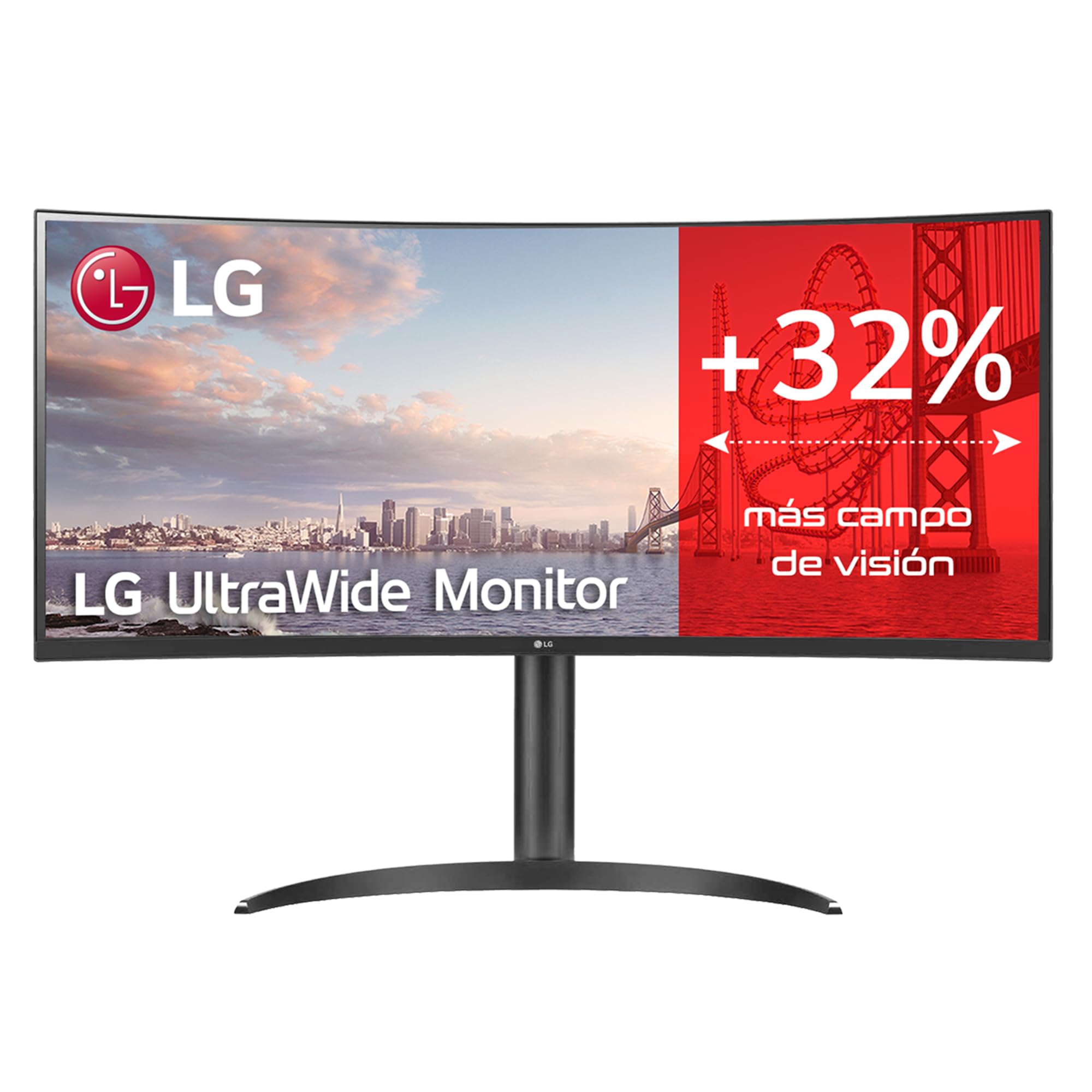 LG 34WQ75C-B - UltraWide Monitor 34 inches, 21:9, IPS panel