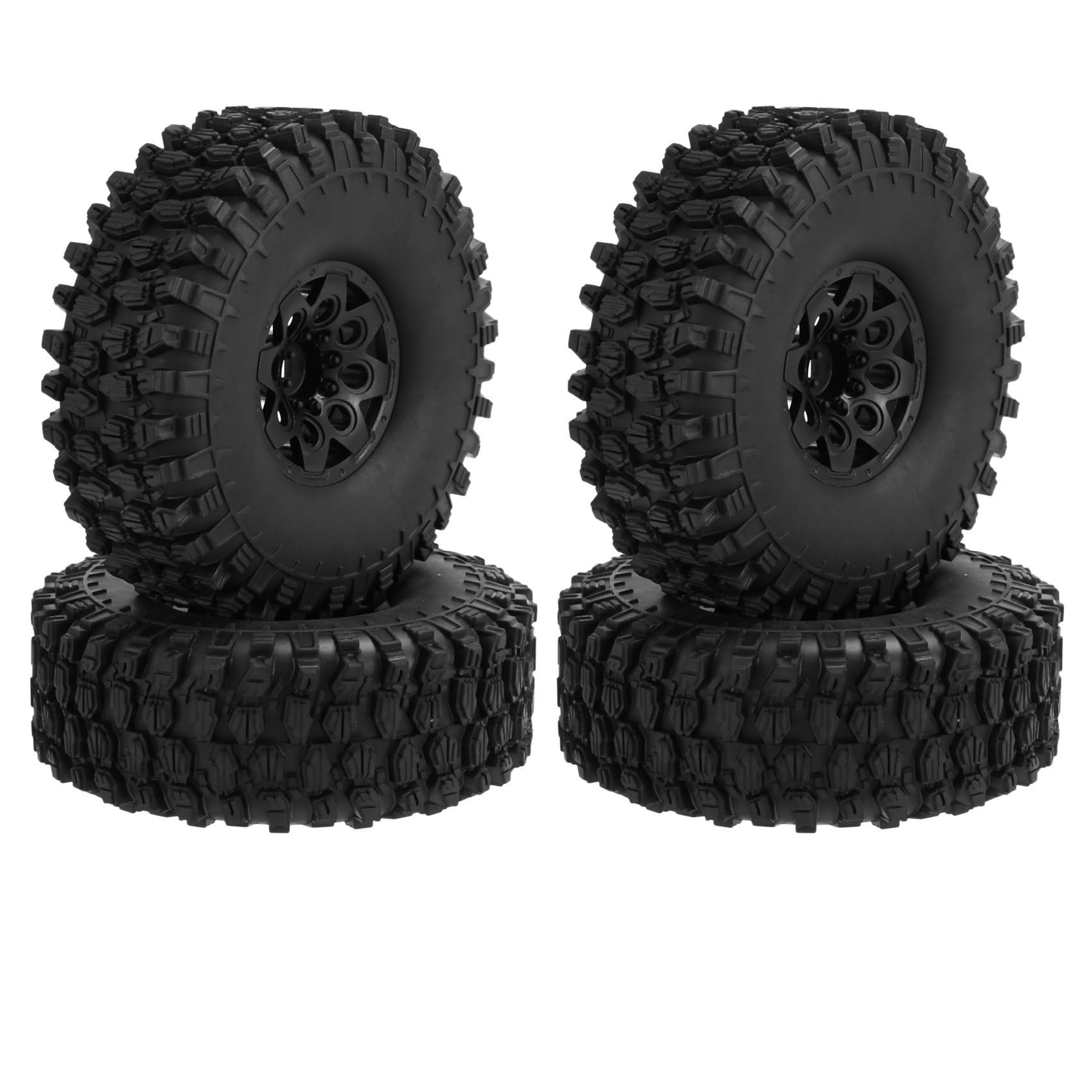 Neumáticos RC para Traxxas TRX4 D90 para Axial SCX10 II III para Redcat 1/10 RC Crawler Car 4PCS 120 Mm 1.9 Accesorio De Actualización Llanta Rueda