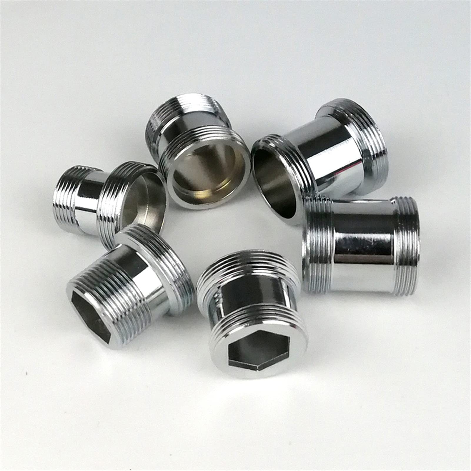 Adattatore Rubinetto In Ottone Cromato XNTONG - Da M18 A M22 Per Aeratori - Foto 7