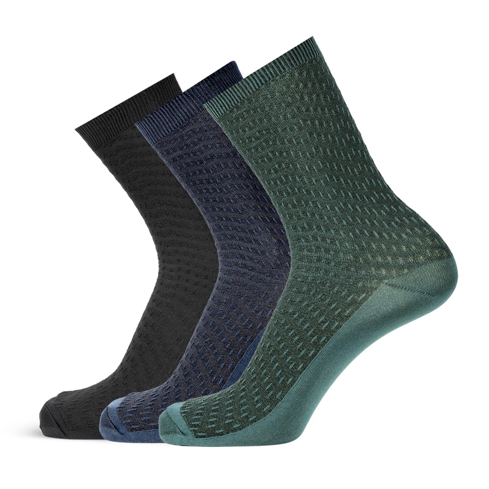 anchor Polyester Socks & Double Cylinder links socks for Men Full Length, Pack of 3-picture-35