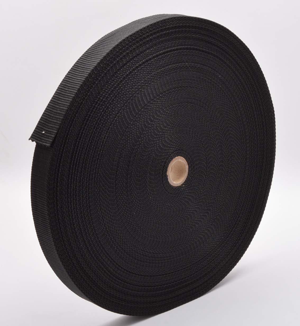 Trimz Webbing, Black, 25mm x 20m